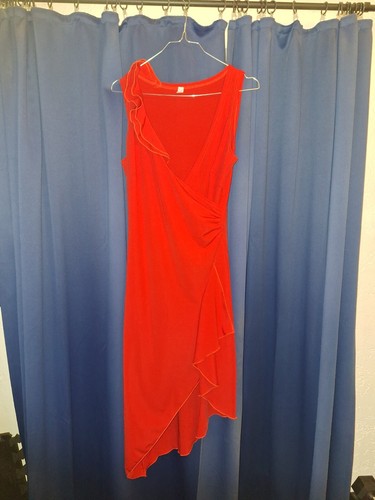 Lang superheisses rotes kleid - superheisses,