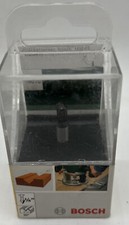 Bosch 2609256629 DIY V-Nutenfräser zweischneidig HartMetall 6.3 mm 90° 1/4 Zoll
