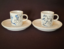 Saeco Body Talk Arzberg 2 Espressotassen blau Serie moods