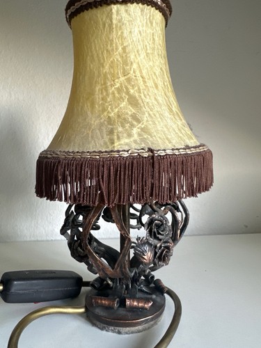 Handgeschmiedete tischlampe - handgeschmiedete,