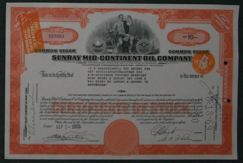 Sunray mid continent oil - sunray,