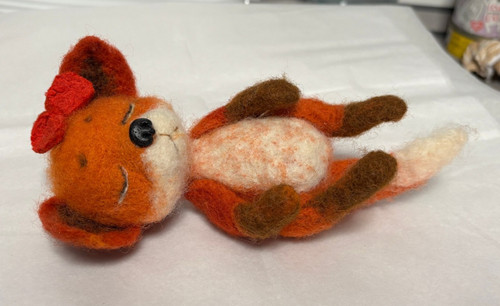 Fuchs filzfuchs figur aus - -,