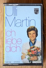 Musikkassette ULLI MARTIN *Ich liebe Dich* (Philips) MC Schlager Cassette