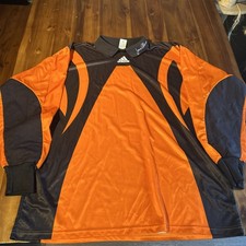 Vintage Torwart Deutschland Trikot Adidas Gr. XXL Orange Jens Lehmann selten  