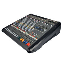 S-1200 1200W*2 Powered Mixer Mixing Console 12CH for Stage Wedding Ceremony KTV