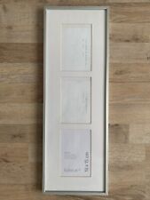 Bilderrahmen 3x 10/15 für 3 Foto Bilder Aluminium Alu Silberfarben Habitat