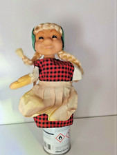 STEIFF Handpuppe "Gretel", gebraucht, ca. 52 Jahre alt