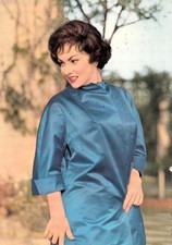 Postkarte Erotik  GINA LOLLOBRIGIDA  ( gelaufen, mit Marke )