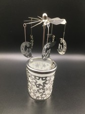 Glas Karussell Windlicht