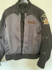 Harley Davidson Motorradjacke, Schwarz-grau Gr M, flex 2 in 1. Sehr gut erhalten