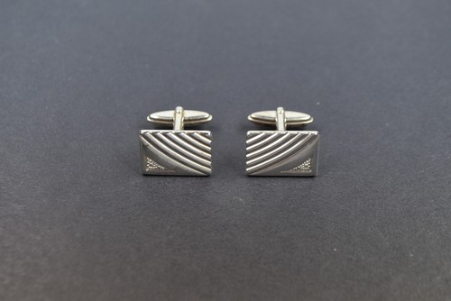 Paar manschettenknöpfe silber - paar,