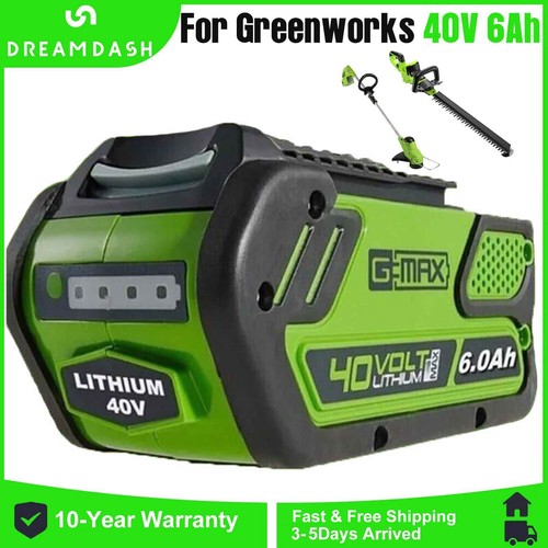 40v für greenworks - 6,0, ah