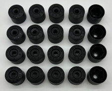 1x Satz Original VW Radschrauben Kappen 1K0601173  9B9 20 Stück SW 17