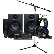 Presonus Audiobox 96k Complete Bundle Recording-Set mit Mikrofonständer