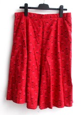 Damen Trachten Rock rot