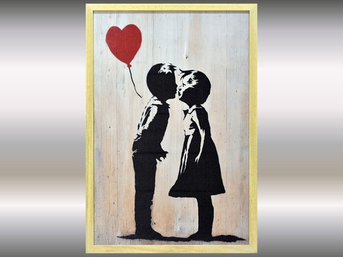 Graffiti bild gerahmt - graffiti,