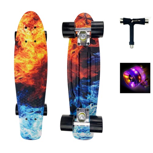 Mini cruiser skateboard - skateboard, 22