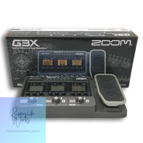 Zoom g3x multieffektprozessor - zoom,