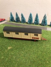 Kirmes/Zirkus H0 Modellbau Wohnwagen mit Inneneinrichtung , Eigenbau/Umbau
