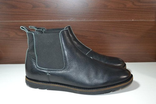 Men hub boots black leather - leather, 45