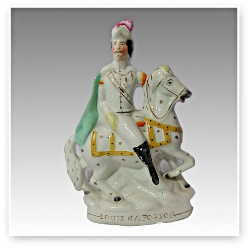 Antike staffordshire napoleon - staffordshire,