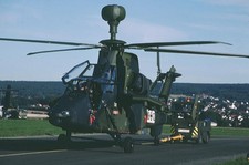 Original aircraft slide/Flugzeugdia:  Tiger 98+12  WTD61, Bückeburg 2006 (K64)