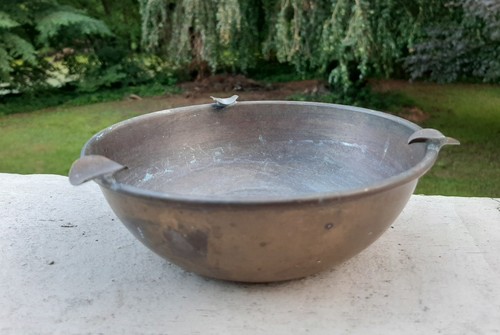 Alte messing ascher - alte,