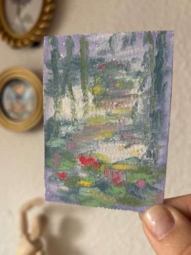 Aceo garden path monet - aceo,