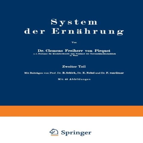System der ernahrung zweiter - ernahrung,