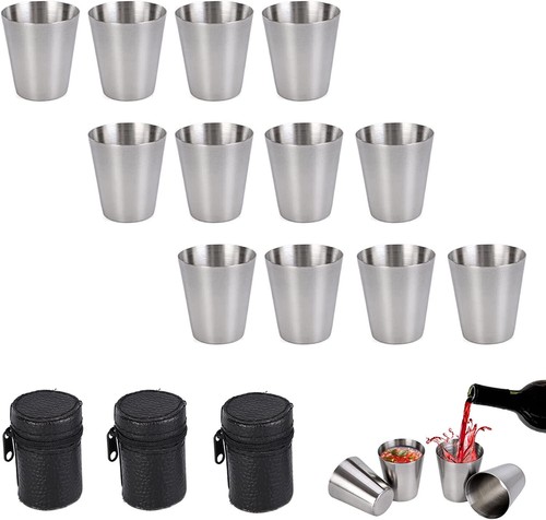 Edelstahl becher schnaps - becher,