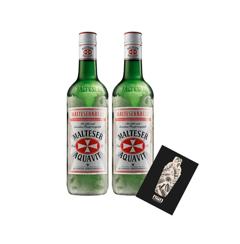 Malteser 2er set aquavit - aquavit, 2x