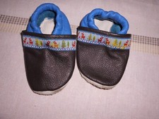 Baby Krabbelschuhe , Leder