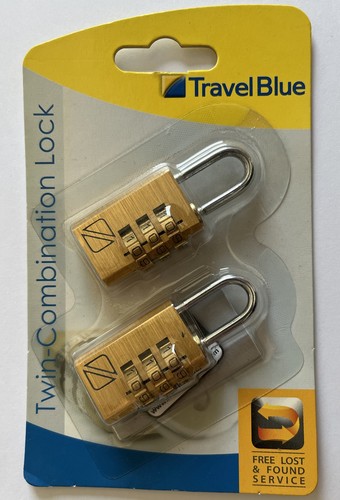 Travel blue zahlenschloss - blue,