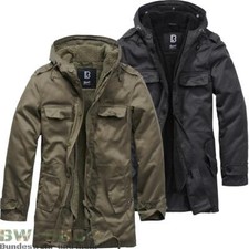BRANDIT BUNDESWEHR PARKA FOREST MIT FUTTER BW FELDPARKA WINTERJACKE TEDDYFELL