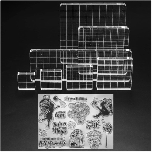 Stk acryl stempelblock set - stk,
