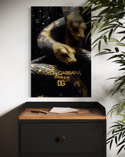 Schlangen Leinwand Bild