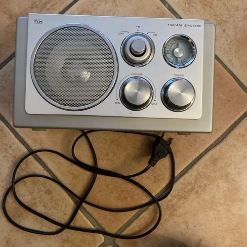Radio retro silber am - radio, fm/am