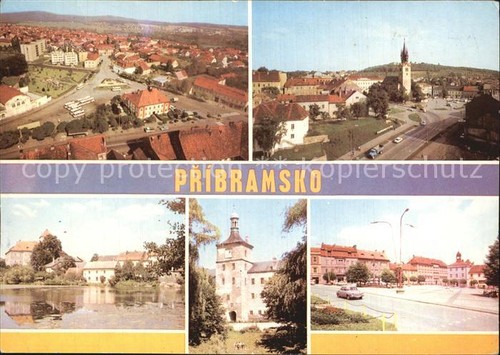 Pribram luftbild panoramen - pribram,