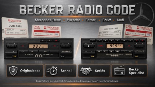 Becker radio code - becker,