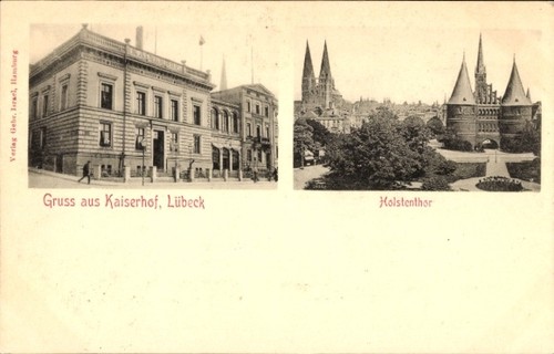 Lübeck schleswig - ak, in