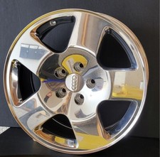 2 x Audi Parabol Alufelge ET35, 8Jx17 " 5X112 Hochglanzverdichtet  4B3 601 025 H