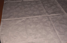 Alte Damast Tischdecke