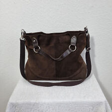 Geräumige Umhängetasche  ✮ TCM ✮  Veloursleder  Verstellb.- abnehmb. Gurt  ✮TOP✮