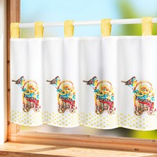 Scheibengardine Landhaus