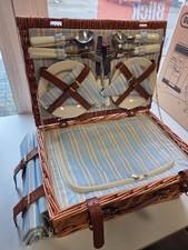 Picknickkorb 4 Personen Wicker