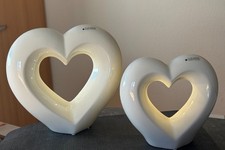 Tiziano Keramik Deko Herz mit