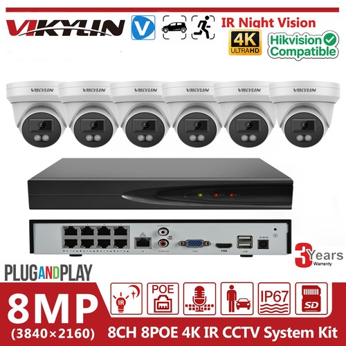 Vikylin 8ch nvr 8mp - vikylin,