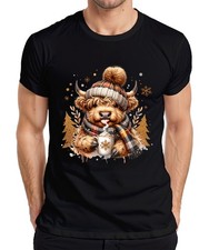 Highland Kuh Bommel Schal