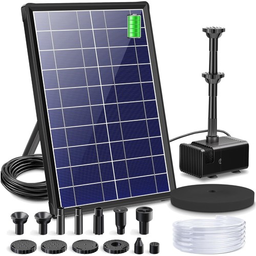 Solar springbrunnen teichpumpe - solar,