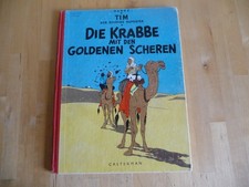 Tim der pfiffige Reporter Krabbe mit den goldenen Scheren 2. Auflage Casterman